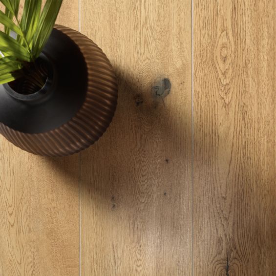 Carrelage sol imitation parquet Copernicia miel 30x120 cm