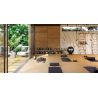 Carrelage sol imitation parquet Copernicia noisette 20x120 cm