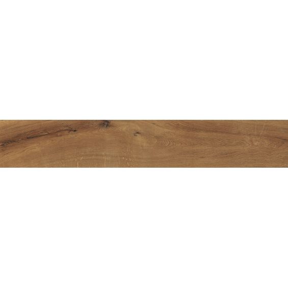 Carrelage sol imitation parquet Copernicia noisette 20x120 cm