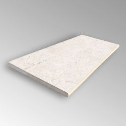 Margelle piscine Pianosa 2.0 blanc grisé 30x60 cm
