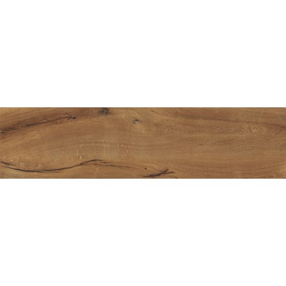 Carrelage sol imitation parquet Copernicia noisette 30x120 cm