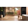 Carrelage sol extérieur effet bois Copernicia hêtre R10 20x120 cm