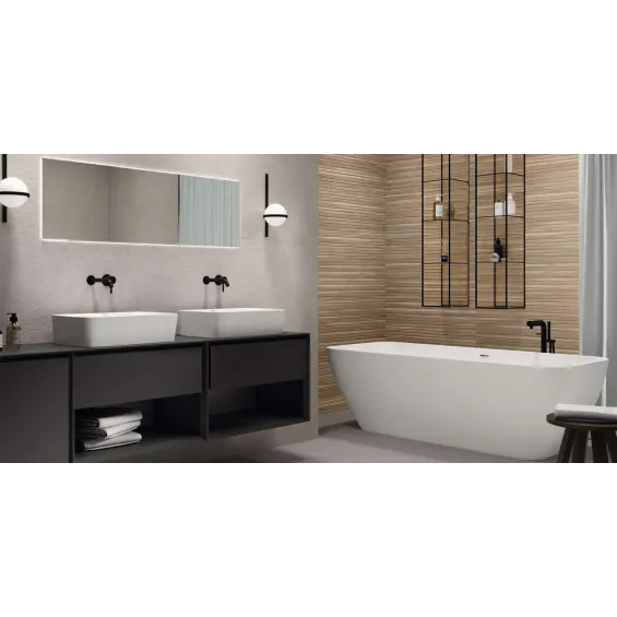 Carrelage mur Décor Bois Dinizia chêne 30x90 cm