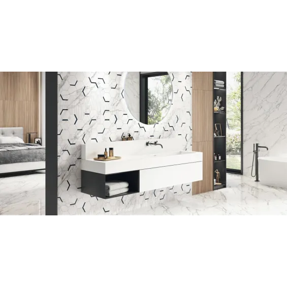 Carrelage mur Décor Bois Dinizia chêne 30x90 cm