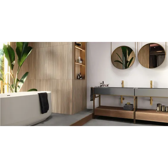 Carrelage mur Décor Bois Dinizia chêne 30x90 cm