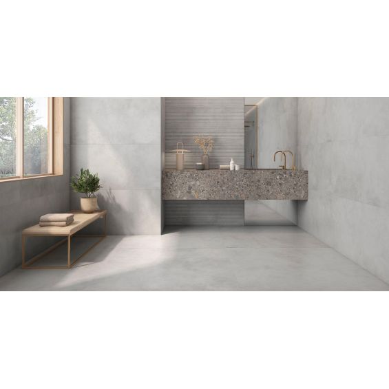Carrelage sol moderne Simply blanco 60x60 cm