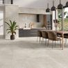 Carrelage sol effet pierre Quartz mink 6060 cm