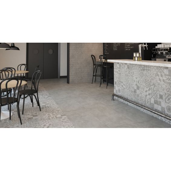Carrelage sol moderne City ceniza 6060 cm