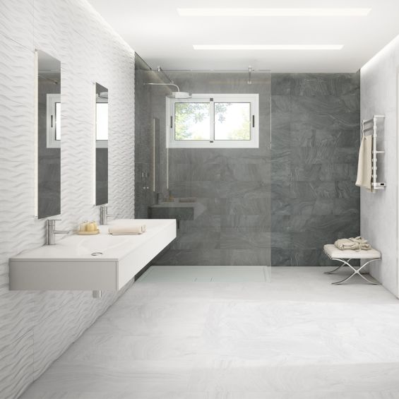 Carrelage mur Décor Quadro marengo 32x62,5 cm