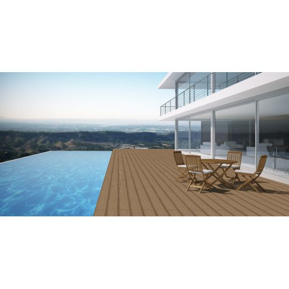 Carrelage sol extérieur effet bois Madera Noce R11 20120 cm