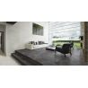 Carrelage fin sol Grestone antracite 80x80 cm