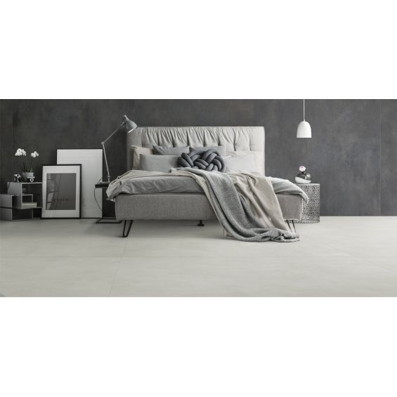 Carrelage fin sol Grestone ghiaccio 80x80 cm