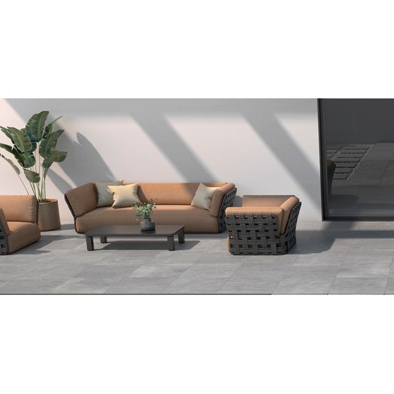 Carrelage sol extérieur effet pierre Link PerleR11 60x60 cm
