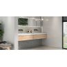 Carrelage mur Grano owen gris 25x75 cm