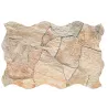 Carrelage sol extérieur effet pierre Jura beige R11 44x66 cm