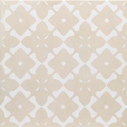 Carrelage sol et mur traditionnel Ansouis décor beige 33x33 cm