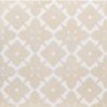 Carrelage sol et mur traditionnel Ansouis décor beige 33x33 cm