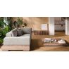 Carrelage mur ancien Ansouis relief terre 33x33 cm