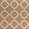 Carrelage sol et mur traditionnel Ansouis décor terre 33x33 cm