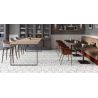 Carrelage sol hexagonal Pollença gris 28.5x33 cm
