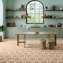 Carrelage sol hexagonal...