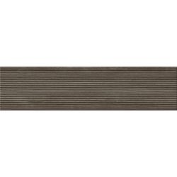 Carrelage sol extérieur effet bois Oulanka marron R11 22.5x90 cm