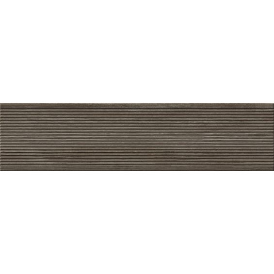 Carrelage sol extérieur effet bois Oulanka marron R11 22.5x90 cm