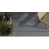  Carrelage sol extérieur effet bois Oulanka gris R11 22.5x90 cm