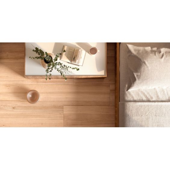 Carrelage sol extérieur effet bois Panggal frêne R11 20x120 cm