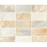 Carrelage sol extérieur effet pierre de bali Derawan Beige R11 31x62 cm