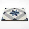 Athènes menton blue 25*25