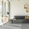Carrelage sol effet carreaux de ciment Classico prisma white 20x20 cm