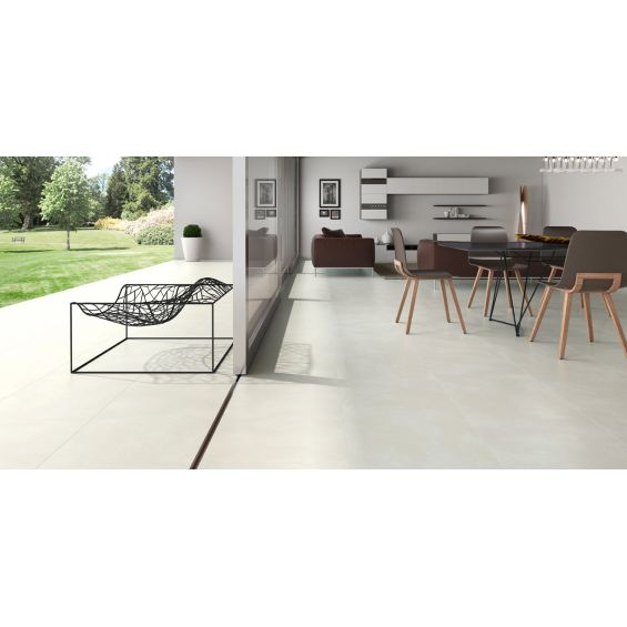 Carrelage sol extérieur moderne Béton Ciré bone R11 30x60 cm