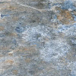 Carrelage sol extérieur Pierre de Bali Météor Mix bleu R11 100x100 cm