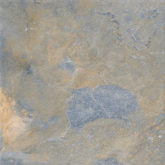 Dalle extérieur effet pierre Krabi 2.0 bleu R11 60x60 cm