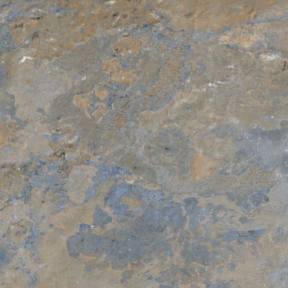 Dalle extérieur effet pierre Krabi 2.0 bleu R11 60x60 cm