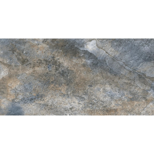 Dalle extérieur effet pierre Krabi 2.0 bleu R11 60x120 cm