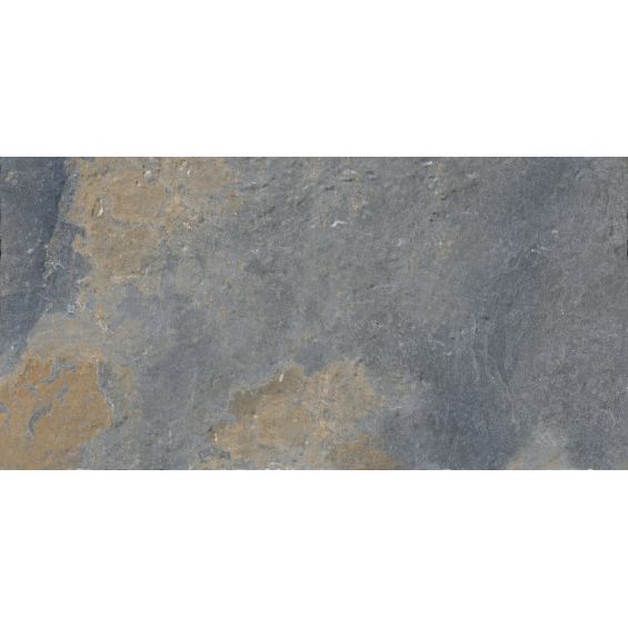 Dalle extérieur effet pierre Krabi 2.0 bleu R11 60x120 cm