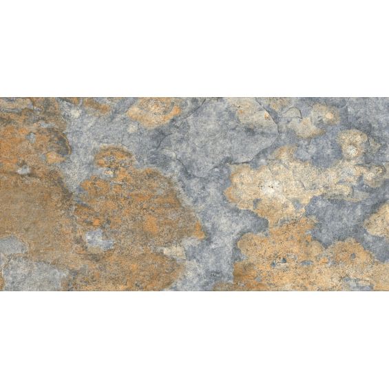 Dalle extérieur effet pierre Krabi 2.0 bleu R11 60x120 cm