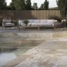 Dalle extérieur effet pierre Krabi 2.0 beige R11 60x120 cm