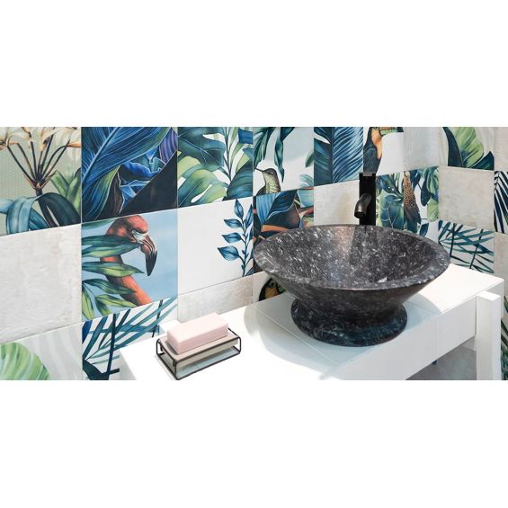 Carrelage sol effet carreaux de ciment Orsay décors hawaï2020 cm