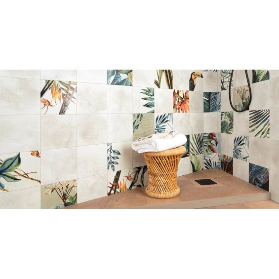 Carrelage sol effet carreaux de ciment Orsay décors hawaï2020 cm