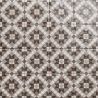 Carrelage sol effet carreaux de ciment Mura Agadir silver 15x15 cm