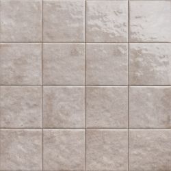 Carrelage sol effet carreaux de ciment Mura Silver15x15 cm