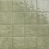 Carrelage sol effet carreaux de ciment Mura jade 15x15 cm