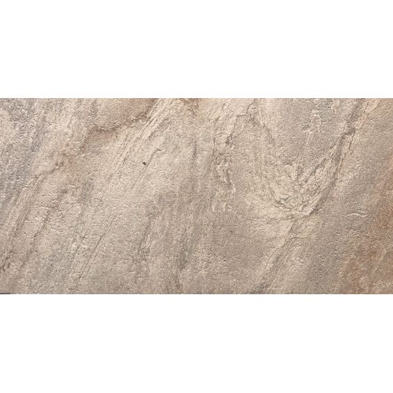 Carrelage sol extérieur effet pierre de bali Derawan Beige R11 31x62 cm