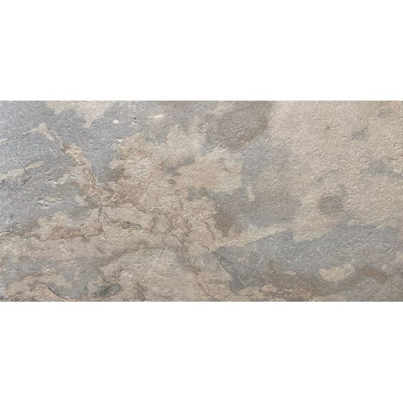 Carrelage sol extérieur effet pierre de bali Derawan multicolor R11 31x62 cm