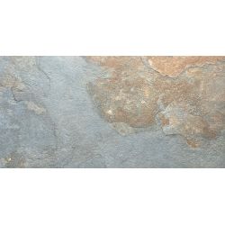 Carrelage sol extérieur effet pierre de bali Derawan multicolor R11 31x62 cm
