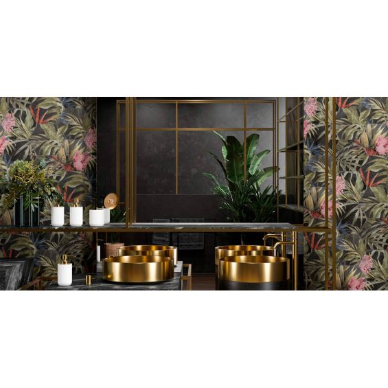 Carrelage sol et mur hexagonal Jungle decors aruba lava 2327 cm