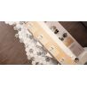 Carrelage sol et mur hexagonal Jungle blanco 2327 cm
